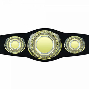 Cinturón de Campeonato de Lucha Libre Signature, Cinturón de Placa Metálica Premium para Fanáticos de la Lucha Libre, para Exhibición y Eventos - Product Image 1