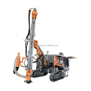 ZGYX 452T 18 bar 191KW 개방형 크롤러 <span class=keywords><strong>20m</strong></span> 깊이 폭발 구멍 휴대용 드릴링 장비 기계 통합 DTH 표면 드릴 장비 - Product Image 3