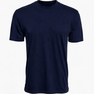 เสื้อยืดลำลองผู้ชาย ผ้าสแปนเด็กซ์/โพลีเอสเตอร์ คอกลม น้ำหนัก 180 กรัม รับสกรีนลายแบบรีดร้อน ด้านหน้าเรียบ สำหรับออกกำลังกาย ทรงปกติ - Product Image 3