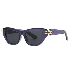 Lunettes de soleil œil-de-chat roses surdimensionnées pour femmes et hommes, style luxe, mode, fête, protection UV400, Y2K, 2025 - Product Image 4