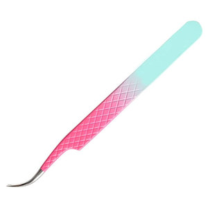 Pince à épiler pour extensions de cils, dernière conception, fabriquée au Pakistan, couleur unie - Product Image 1