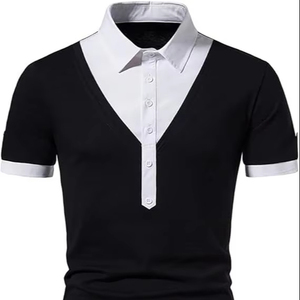 Camiseta Vintage de Manga Corta para Hombre, de Primera Calidad, en Poliéster/Algodón - Product Image 5