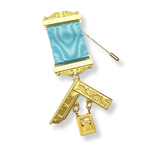 Ensemble complet de regalia maçonniques Master Mason : Tablier, Collier, Gants, Boîte à bijoux - Vente en gros OEM - Product Image 5