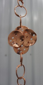 Cadena de Lluvia Floral Simple, Perfecta para Reemplazo de Drenaje de Agua en Techos, Decoración y Arte Creativo para Jardín, de la India - Product Image 6