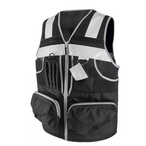 Gilet de sécurité haute visibilité unisexe ANSI Classe 1, antistatique, imperméable, respirant, léger, durable, réfléchissant - Product Image 3