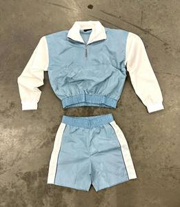 Nouvel Arrivage – Ensemble Court Homme Personnalisé OEM Respirant Coupe-Vent Automne – Qualité Supérieure – Sweat à Capuche Zippé en Polaire et Short – Vente Chaude - Product Image 2