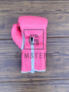 ชุดอุปกรณ์ชกมวย GYMSTERO รุ่นใหม่ล่าสุด สำหรับการฝึกซ้อมอย่างมืออาชีพ  ถุงมือหนังพิมพ์ลายแบบเต็มนิ้ว พร้อมเชือกผูกปรับระดับได้ที่ข้อมือ - Product Image 5