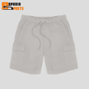 Conjunto de Sudadera con Capucha y Pantalones Cortos para Hombre, Súper Suave y Transpirable, Tela de Felpa de Algodón de 320 GSM, Atuendo Informal de Dos Piezas para Verano - Product Image 1