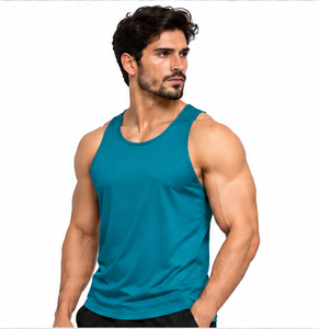 Low Price <b>Mens</b> Sleeveless T Shirt Tank Top Summer Fitness Sportswear Cotton Bamboo Fiber <b>Gym</b> <b>Vest</b> Comfortable Breathable Sporty - Product Image 5