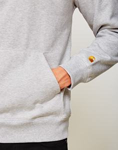 Gris Loose Fit Winter Grey Sudadera personalizada Mans Sudadera con capucha personalizada - Product Image 3