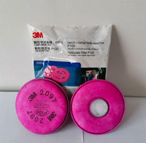 NIOSH-Approved Particulate Filter Model 2097 for Oil and Non-Oil Based Particle <b>Environments</b> Made in US - Product Image 3