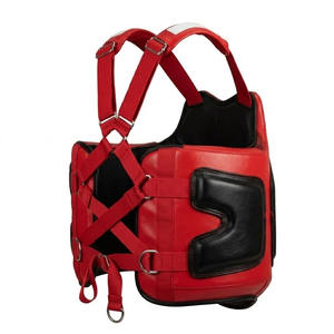Nouvelle conception de protège-poitrine Addos pour la boxe, les arts martiaux, l'entraînement, protège-corps en cuir PU pour le Muay Thai, le MMA - Product Image 3