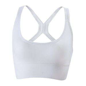 Nuevo Top Deportivo Crossover para Yoga, Bralette de Gimnasio de Alta Elasticidad, Top Corto Sin Costuras Transpirable, Ropa Deportiva Inalámbrica - Product Image 6