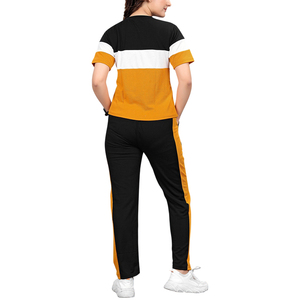 Nouveau design de survêtement, vente chaude, articles de sport d'été, survêtements élégants pour femmes à manches longues, ensemble pantalon deux pièces, design personnalisé - Product Image 5