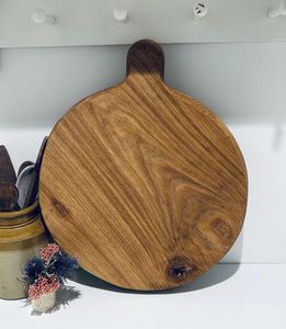 Tabla de Queso Redonda a Precio de Fábrica, Diseños Personalizables, Tabla de Cortar Ecológica Hecha a Mano, Última Llegada, Ecológica - Product Image 6