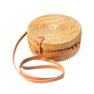 BEST SELLER Sustainable Premium Fashionable Rattan Handbag High Quality Eco Friendly <b>Large</b> Capacity Woven <b>Beach</b> <b>Bag</b> - Product Image 1