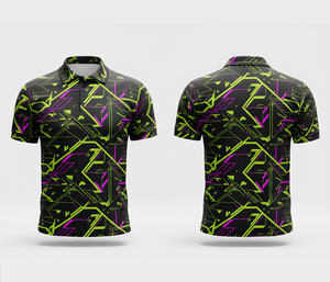 Polo Transpirable con Sublimación Completa – Ropa Deportiva de Secado Rápido para Hombres, Mujeres y Jóvenes, Polo Activo de Secado Rápido - Product Image 5