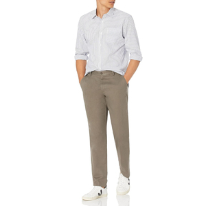 Pantalones Chinos de Algodón Premium para Hombre, Corte Ajustado, Fabricados con Expertismo para Mayor Estilo y Comodidad - Product Image 4