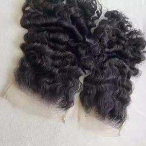 Cabello Virgen Indio Natural Sin Procesar de 10 a 32 Pulgadas, Extensiones de Cabello Remy de Una Sola Capa, Ondulado Natural, Ondulado Profundo, Venta al Por Mayor - Product Image 3