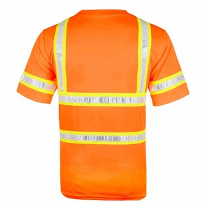 เสื้อยืดแขนยาวสะท้อนแสง LED กันน้ำ สำหรับผู้ชาย ระดับความปลอดภัยสูง คลาส 2 พร้อมกระเป๋า  รับสกรีนโลโก้ คุณภาพสูง - Product Image 5