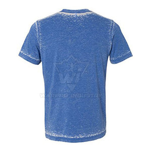 เสื้อยืดซันเฟดด์ทรงโอเวอร์ไซส์ ผ้าฝ้ายเนื้อหนา ซักแล้ว สไตล์สตรีท ขายส่ง เสื้อยืดซันเฟดด์สั่งทำพิเศษ - Product Image 2