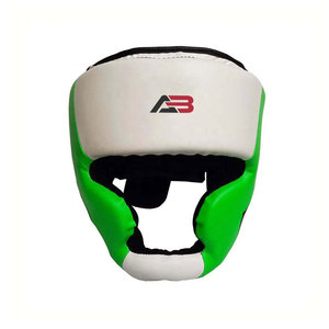 Protector de Cabeza de Boxeo de Cuero de Nuevo Diseño, Fabricado en Fábrica, Ajustable, para Entrenamiento de Combate - Product Image 1