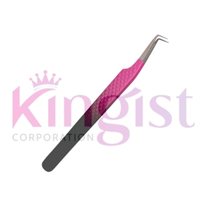 Ensemble de pinces à cils de qualité supérieure avec logo personnalisé, marque privée, en acier inoxydable, outil de beauté pour l'extension des cils - Product Image 6