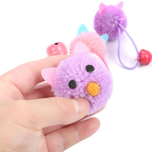 Nuevo Juguete Ecológico para Gatos, Divertido, Moderno e Interactivo, con Forma de Cabeza de Ratón de Peluche de Algodón, con Campana y Hierba Gatera - Product Image 3
