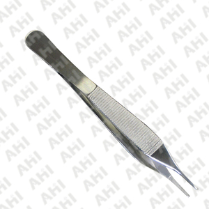 Pinces chirurgicales de haute qualité et pinces à pansements à poignée ergonomique en acier inoxydable dentelé - Product Image 4