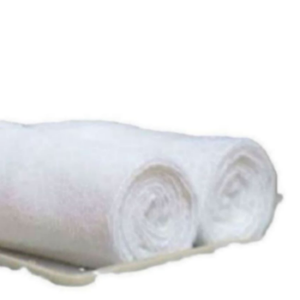 Serviette de bain carrée blanche OEM SKVT 100% coton, technique de tissage, design uni, cadeau - Product Image 2