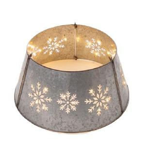 Most Selling Premium Gold Hammered Christmas <b>Tree</b> Collar In Metal For Home Livingroom Festival Decorative Use <b>Tree</b> Collar <b>Stand</b> - Product Image 6