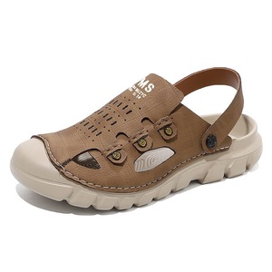 Sandalias Casuales de Hombre de Doble Uso, Verano 2026, Cosidas a Mano, Parte Superior Transpirable, Zuecos Deportivos de Playa, Antideslizantes para Uso Diario al Aire Libre - Product Image 5