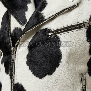 Premium Quality Finished Sheep Skin <b>Leather</b> Windproof Waterproof Eco-Friendly Breathable Hair on <b>Leather</b> <b>Jackets</b> - Product Image 6