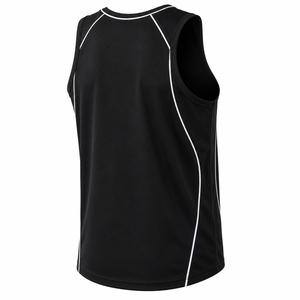 <b>Top</b> Trending Custom <b>Men's</b> <b>Black</b> O-Neck Sleeveless <b>Tank</b> <b>Top</b> Knitted Polyester Quick Dry Sporty Fit Breathable Eco-Friendly - Product Image 4