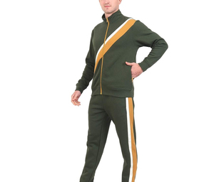 Conjunto Deportivo Casual para Hombre, Chaqueta Deportiva con Cierre Completo y Pantalones Jogger Cómodos, Ropa Deportiva de Secado Rápido para Entrenamiento Físico - Product Image 2