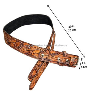 En gros En Vrac Réglable Cowboy Chapeau De Paille Bande Pas Cher Vente Outillé À La Main En Cuir Véritable Chapeau Bande pour Fedora Chapeau Accessoires Bandes - Product Image 2