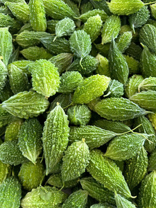 Melón amargo silvestre orgánico frito y rebanado |   Melón amargo y fruta de Karela |   Té de Melón Amargo Natural |   Vietnam - Product Image 3