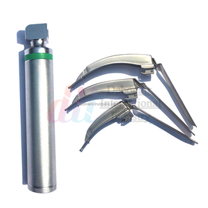 ชุดเครื่องมือตรวจหู คอ จมูก แบบไฟเบอร์ออปติกชนิดโค้งงอได้ ยี่ห้อ McCoy รุ่น Laryngoscope Set สำหรับการวินิจฉัยทางหู คอ จมูก ชุดอุปกรณ์ใส่ท่อช่วยหายใจ-debonairii D-235725 ได้รับการรับรองมาตรฐาน CE - Product Image 4