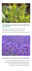 Blue Petal Facial Oil Serum Nourishing Glow Oil Lightweight Hydrating Moisturizing Skin Radiance Care for <b>Face</b> Tea <b>tree</b> Lavender - Product Image 6
