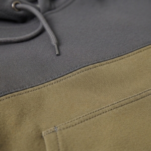Sudadera con Capucha para Mujer, 100% Algodón, Forro Polar, Logotipo Bordado, Bolsillo Delantero, Informal, Ecológica, Resistente al Viento, Ropa de Invierno - Product Image 4