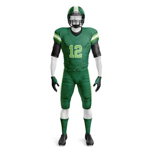 Uniforme de Fútbol Americano con Diseño Personalizado, Uniformes Clásicos de Fútbol Americano con Jersey de Cuello en V y Pantalones Ajustados - Product Image 1