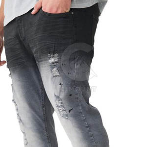 กางเกงยีนส์ทรงคาร์โก้แบบหลายกระเป๋า สไตล์ยูบีร์นแฟชั่น ล้างสีแบบแอซิดวอช - Product Image 4