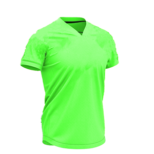 Maillot de football sans manches jaune pour homme, col rond, respirant, en maille polyester, anti-humidité, ajusté, personnalisable avec le nom de l'équipe, toutes saisons - Product Image 4