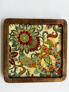 wooden <b>serving</b> platter <b>set</b> - Product Image 2