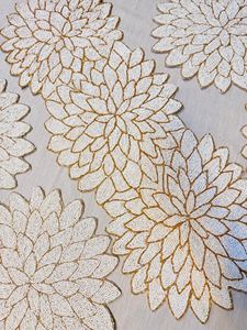 Designer Beaded Embroidered Placemats Handmade Luxury Dining <b>Table</b> Accessories for Wedding <b>Party</b> Event and Home <b>Decor</b> - Product Image 5