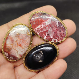 Piedras Preciosas Mixtas de Latón Ranuradas, Piedras Sueltas, Nueva Llegada, Piedra Curativa de Cristal Increíble, Cabujón a Granel, Más Vendido - Product Image 6