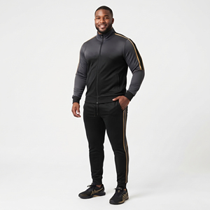 Top Trending Men Tracksuits Long Sleeve Sports Casual 100% Cotton <b>Fleece</b> Suits Stylish Customized <b>Running</b> Men Tracksuits Men's - Product Image 1