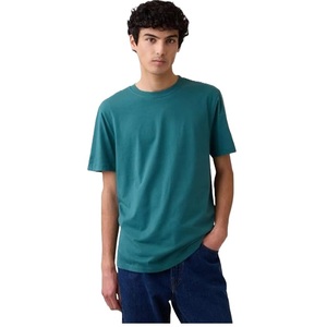 Camiseta 100% algodón personalizada con cuello redondo, camiseta de color sólido con cuello redondo, camiseta para hombre, camiseta de cuello redondo para hombre - Product Image 1