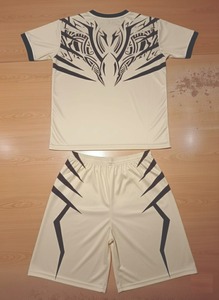 Uniforme de Fútbol Personalizado al por Mayor, Conjunto de Camiseta y Pantalones Cortos de Entrenamiento para Hombres y Niños - Product Image 2