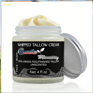 Crema Bálsamo Hidratante Facial 100% Orgánica de Sebo de Res con Vainilla y Lavanda, de Animales Alimentados con Pasto - Product Image 1